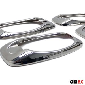 RAM ProMaster City Door Handle Cover - Edges - Omac - 4 Pcs, S.Steel - Gloss Silver - 2015-2022 RAM ProMaster City Door Handle Cover - Edges - Omac - 4 Pcs, S.Steel - Gloss Silver - 2015-2022